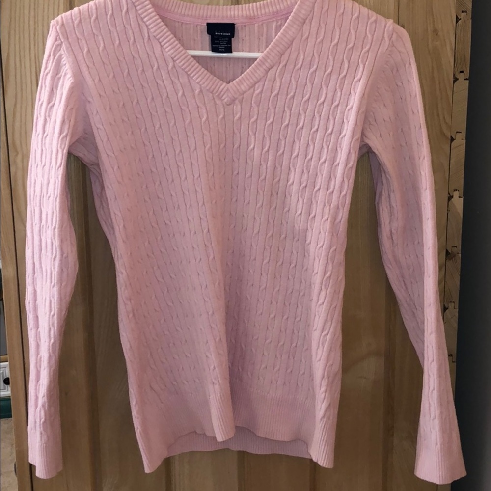 Baby pink sweater